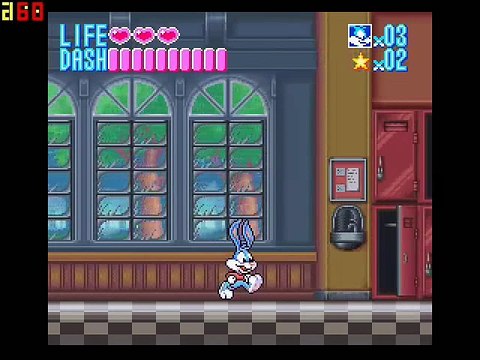 Tiny Toons Adventure - Buster Busts Loose! Stage 1 TINY TOONS Old Cartoons