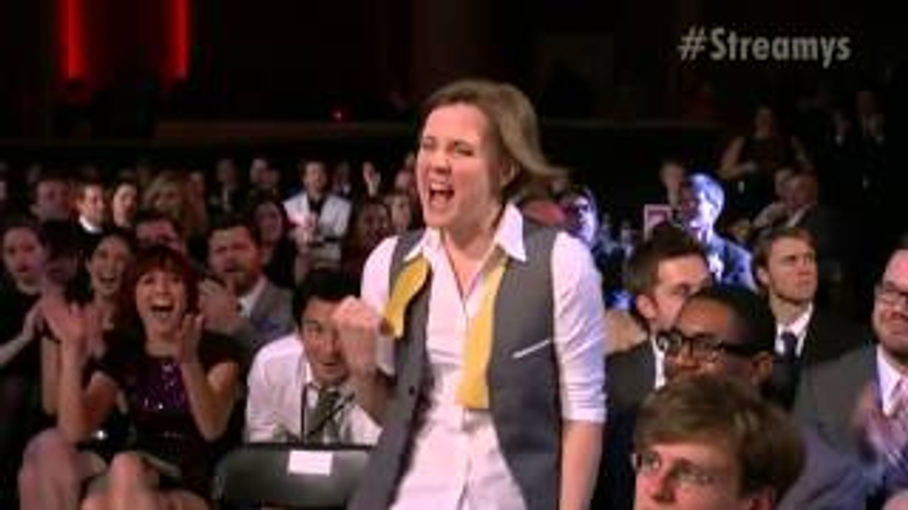 Streamys 2013, Hannah Hart, Best Female Performance Comedy, Acceptance Speech