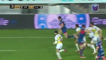 Le premier essai de Xavier Mignot contre la Rochelle sous tous les angles