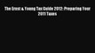 Read The Ernst & Young Tax Guide 2012: Preparing Your 2011 Taxes Ebook Free