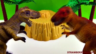 Jurassic World Dinosaur Battle Dinosaurs Fighting     StrawberryJamToys[8]