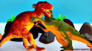 Jurassic World Dinosaur Battle Dinosaurs Fighting     StrawberryJamToys[16]