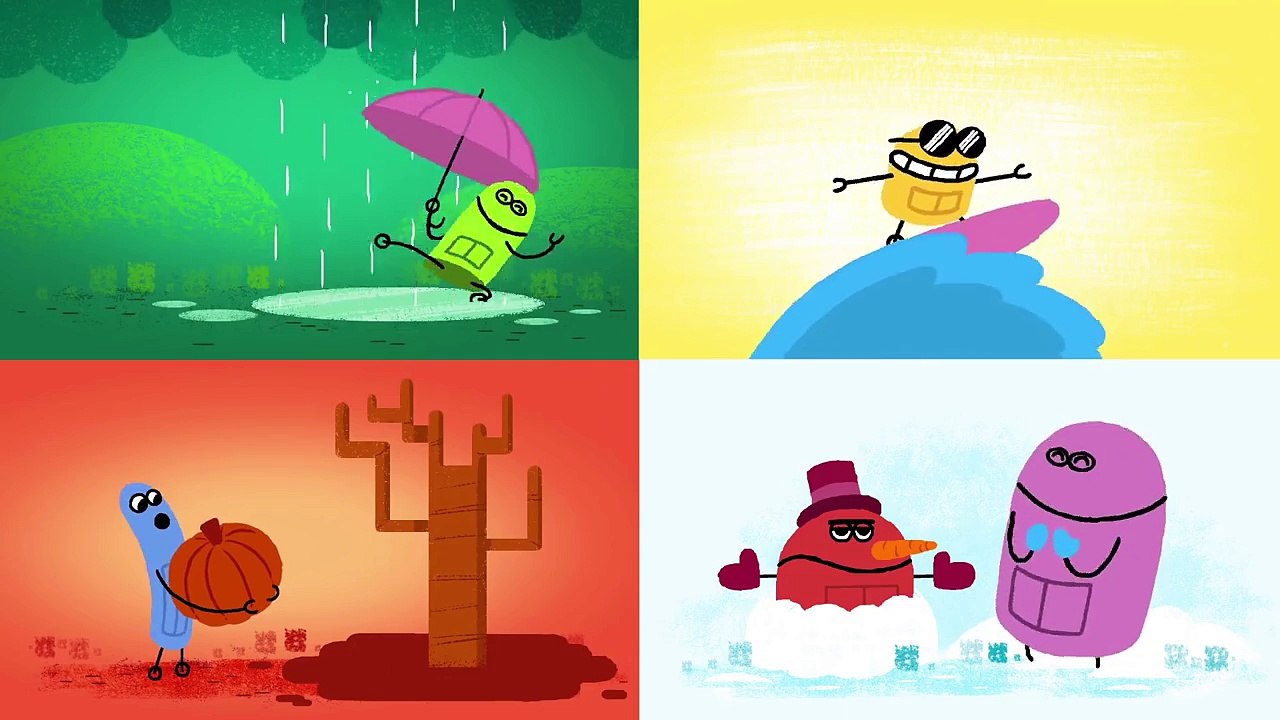 The Number Four - English Number Songs for baby Kids - 3D Animations - Learn Numbers Nursery Rhymes for Children