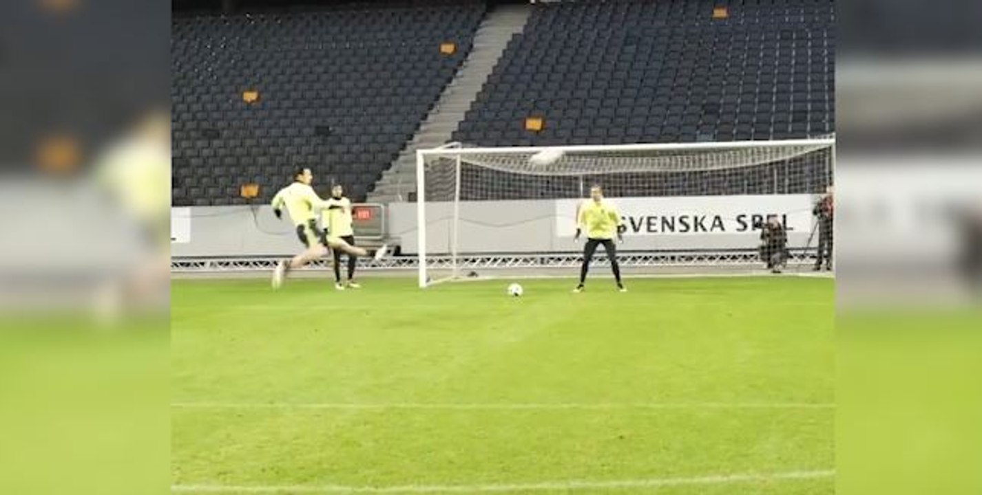 L'enchaînement fabuleux de Zlatan avec la Suède