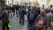 RAW: Greek farmer protesters brutally attack police, storm Agriculture Ministry