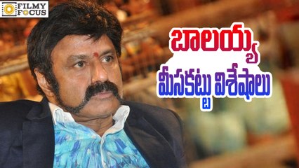 Balakrishna Mustache Look Secrets Revealed - Filmyfocus.com