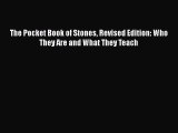 PDF The Pocket Book of Stones Revised Edition: Who They Are and What They Teach  Read Online