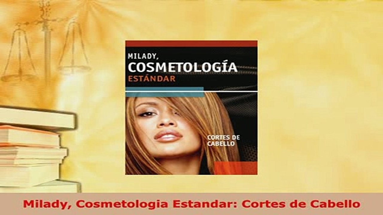 PDF  Milady Cosmetologia Estandar Cortes de Cabello Ebook