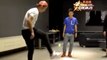 Cristiano Ronaldo shows off his keepy-uppy tennis ball skills on a Chinese TV show