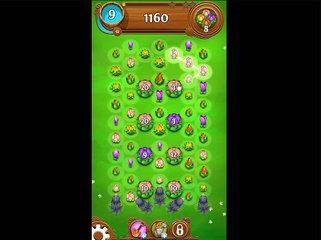 Blossom Blast Saga-Level 186-No Boosters