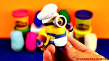 Play Doh Peppa Pig Kinder Surprise Despicable Me 2 Minions Surprise Eggs StrawberryJamToys