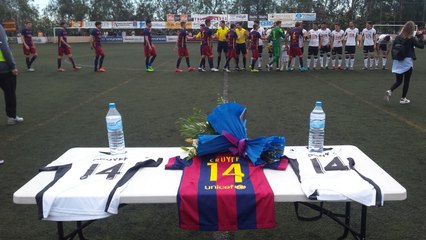 Homenatge del Llosetense en memòria de Johan Cruyff