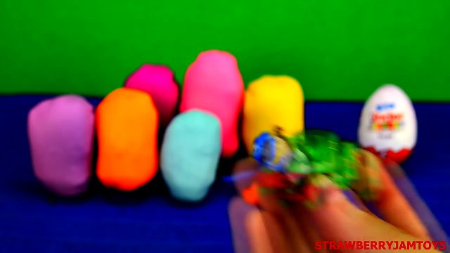 Play Doh Rio 2 Winnie The Pooh Kinder Surprise MLP My Little Pony Surprise Eggs StrawberryJamToys