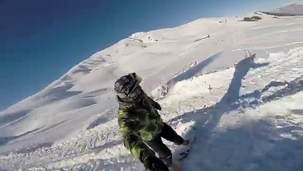 Сноубординг в Швеицарии. Катание на сноуборде в Швеицарских Альпах 53