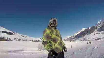 Сноубординг в Швеицарии. Катание на сноуборде в Швеицарских Альпах 56