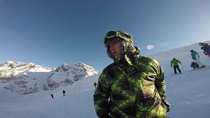 Сноубординг в Швеицарии. Катание на сноуборде в Швеицарских Альпах 59