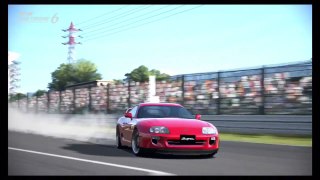 GT6: Toyota Supra Drifting On Suzuka Circuit East Course [HD]