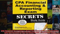 CPA Financial Accounting  Reporting Exam Secrets Study Guide CPA Test Review for the