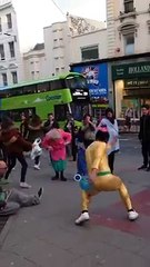 amazing dancing lady