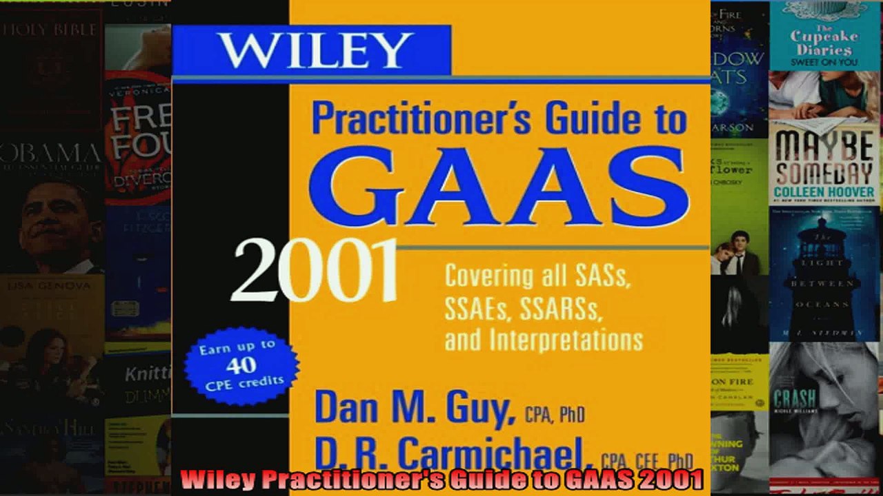 Wiley Practitioners Guide to GAAS 2001