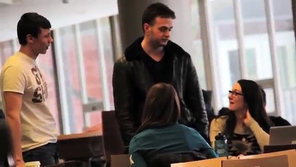 Awkwardly Introducing Strangers in public