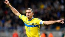 Zlatan Ibrahimovic régale les spectateurs à l'entrainement avec la Suède
