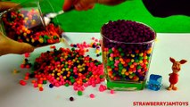 Shopkins Play Doh My Little Pony Spongebob Rainbow Dippin Dots Surprise Eggs by StrawberryJamToys