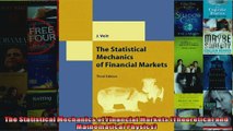 The Statistical Mechanics of Financial Markets Theoretical and Mathematical Physics