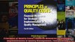 Principles of Quality Costs Financial Measures for Strategic Implementation of Quality