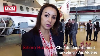 Visite de la base de maintenance d'Air Algérie à Dar El Beida - Alger