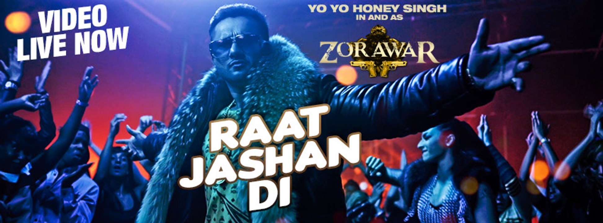 Raat Jashan Di Full Video Song - ZORAWAR - Yo Yo Honey Singh, Jasmine Sandlas, Baani J (Bappy Music)