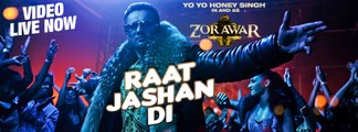 Raat Jashan Di Full Video Song - ZORAWAR - Yo Yo Honey Singh, Jasmine Sandlas, Baani J (Bappy Music)