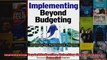 Implementing Beyond Budgeting Unlocking the Performance Potential