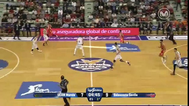 L'action exceptionnelle de Facundo Campazzo !!! (UCAM Murcia vs. Baloncesto Sevilla)