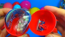 30 Surprise Eggs!!! Disney CARS MARVEL Spider Man SpongeBob HELLO KITTY PARTY ANIMALS  LittlestPetSh