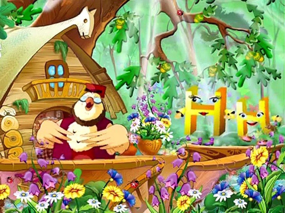 Азбука-малышка - Буква Н (Уроки тетушки Совы)