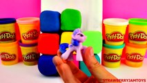 Spiderman Play Doh Shopkins Cars 2 Mater My Little Pony LPS Surprise Eggs StrawberryJamToys