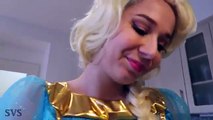 Spiderman vs Frozen Elsa | Elsa Kisses Spiderman in Real Life | Fun SuperHero Movie!