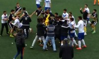 Sivas  - Kayseri maçında tekme tokat kavga