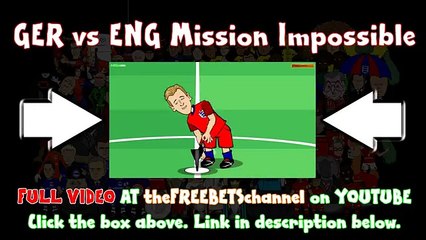 Germany vs England 2-3 TRAILER (Mission Impossible parody, Kane, Vardy, Dier highlights)