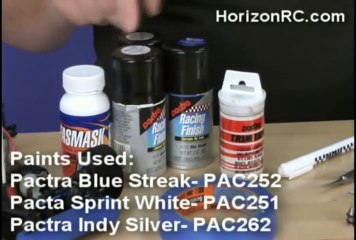 HorizonRC.com How-To- Body Painting Basics (Part 1 of 2)