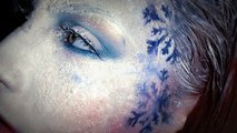 Frozen Makeup _ Snow Queen Frost Look _ Winter, Ice Make-up Tutorial