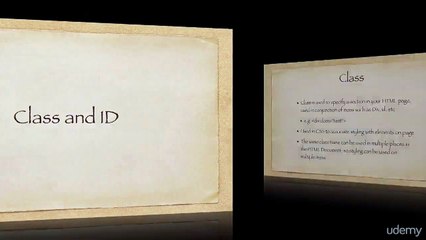 Class and ID->HTML,CSS