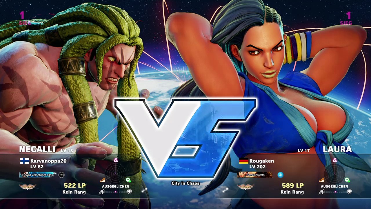 SF5: Laura vs Necalli