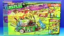 Nickelodeon Teenage Mutant Ninja Turtles TMNT Pizza Thrower Mikey & Raph Launch Pizza At Shredder