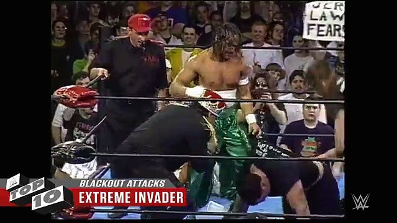 Blackout Attacks- WWE Top 10