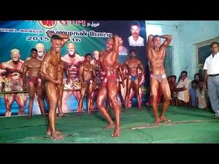 Sholinghur Vellore District Bodybuilding Competition 1
