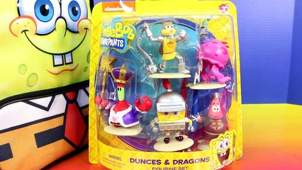 Nickelodeon SpongeBob SquarePants Backpack Surprise Toys SpongeBob Patrick Plankton
