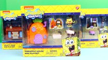 Nickelodeon Spongebob Squarepants Pineapple House Krusty Krab SquidWard's Mini Playset