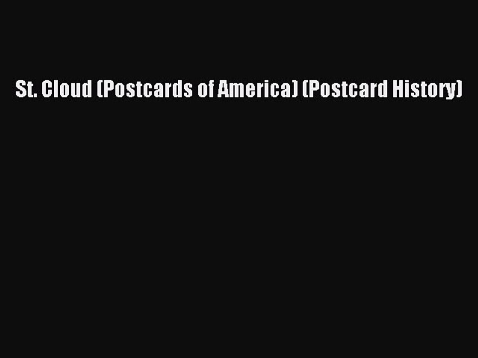Download St. Cloud (Postcards of America) (Postcard History) Ebook Online